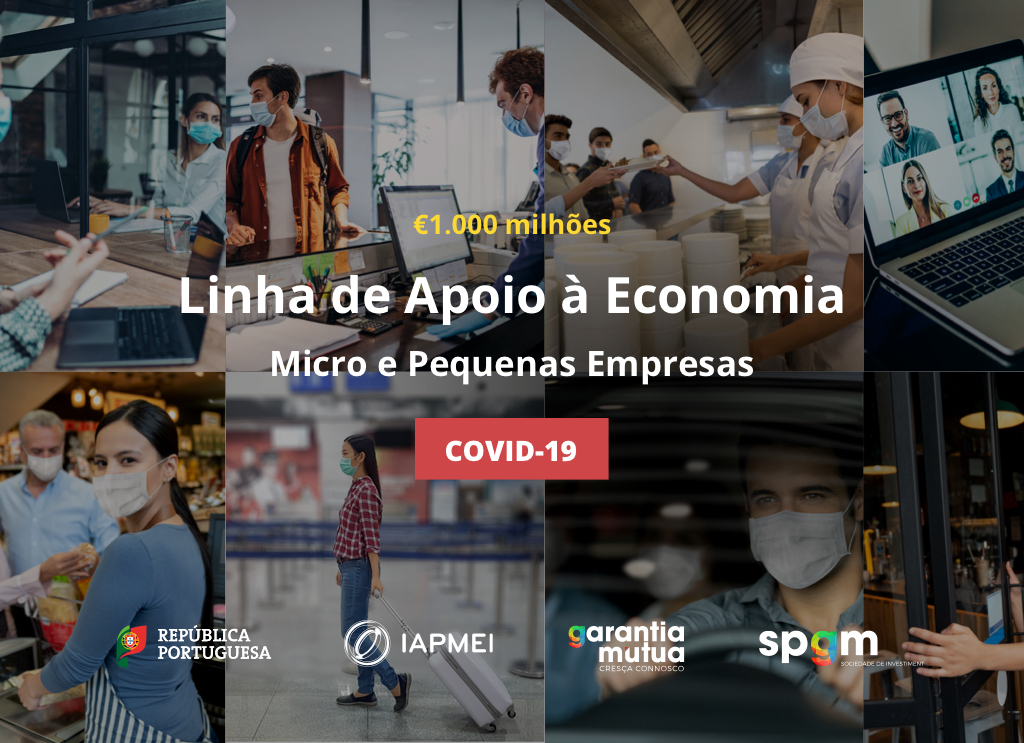 COVID-19: Disponível para candidaturas nova linha de crédito de €1.000 milhões para apoiar micro e pequenas empresas